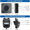 Solar Driveway Alarm, Wireless Motion Sensor with Long Range - 4 of 4