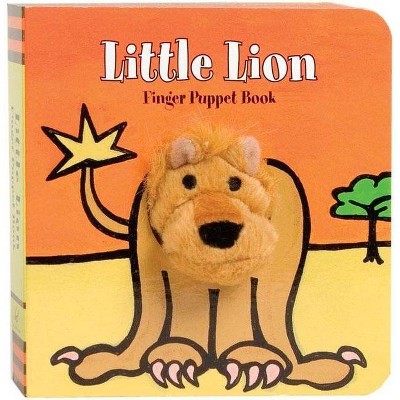 lion finger puppet