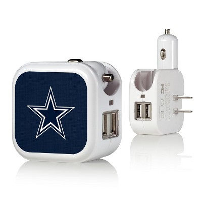 Nfl Solid 2 In 1 Usb Charger - Dallas Cowboys : Target