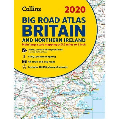  2020 Collins Big Road Atlas Britain and Northern Ireland - (Paperback) 