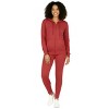 Spruce Fashion Women's Leisure Fleece Zip-up Hoodie - 4 of 4