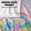 Kids' My Little Pony Retro Classic Ponies Silky Touch Blanket White 36X58 - 4 of 4