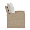 All-Weather Wicker Canaan Outdoor Armchair with Cushions Brown - Alaterre Furniture: Patio Accent Chair, Weather-Resistant - 4 of 4