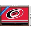 Trends International NHL Carolina Hurricanes - Logo 21 Framed Wall Poster Prints - 3 of 4