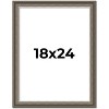 PosterPalooza | Weathered Black Picture Frame - UV Acrylic, Foam Board Backing, Hanging Hardware - 2 of 4