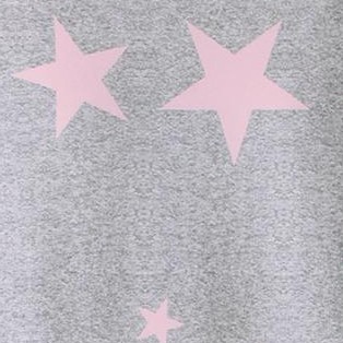 2 packs light gray star