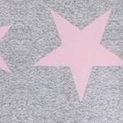 2 packs light gray star