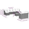 vidaXL Garden Sofa Set Beige - 3 of 4