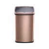 Nine Stars 13gal Motion Sensor Rectangular Shape Stainless Steel Trash Can - image 2 of 4