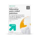 Lidocaine 4% Pain Relieving Gel Patch - 6ct - up & up™