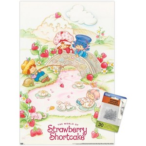 Trends International The World of Strawberry Shortcake - Bridge and Friends Unframed Wall Poster Prints - 1 of 4