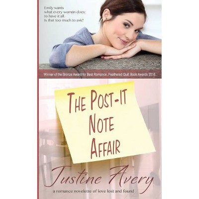 The Post-it Note Affair - by  Justine Avery (Paperback)