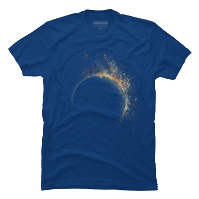 Men's Design By Humans Eclipse By Hawkness T-Shirt