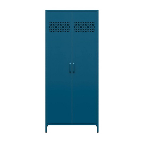 Tall and deep storage shop cabinet