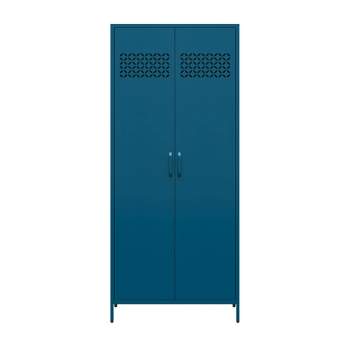 Annie Tall Metal 2 Door Cabinet - Mr. Kate