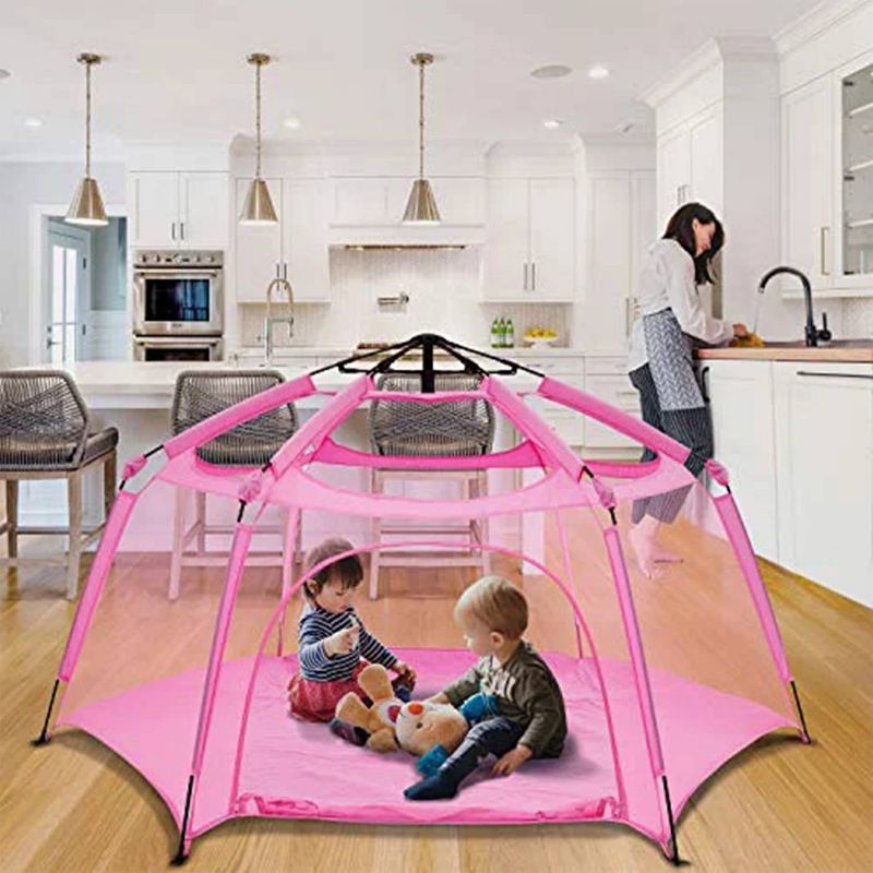 7' Portable Foldable Playpen Tent – Alvantor, 3 of 11