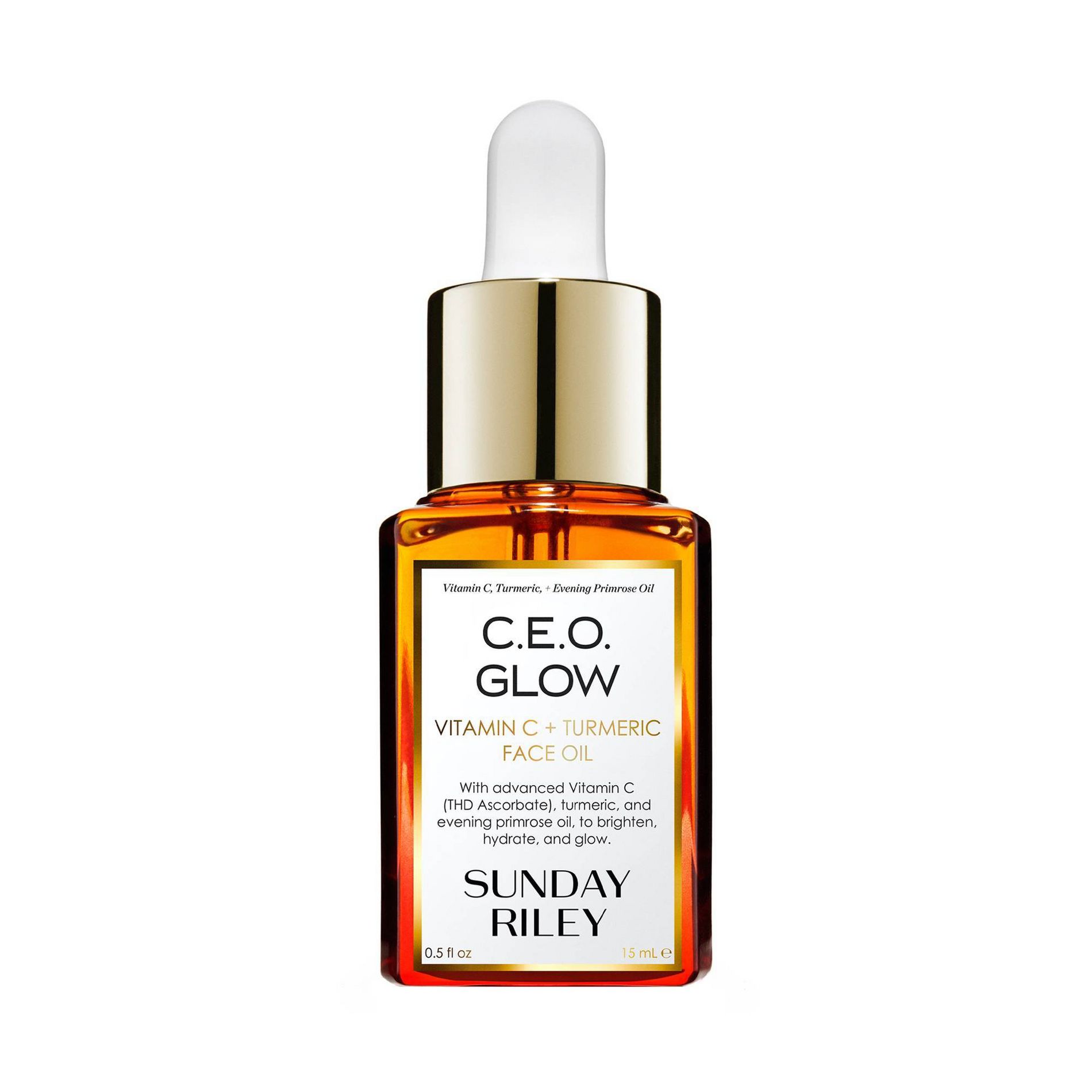 Sunday Riley C.E.O. Glow Vitamin C And Turmeric Face Oil - 0.5 fl oz - Beauty Studio