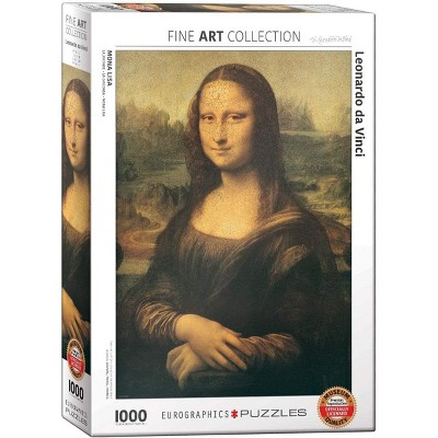 Eurographics Inc. Mona Lisa by Leonardo Da Vinci 1000 Piece Jigsaw Puzzle