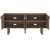 CuisinSmart Buffet Cabinet Sideboard with Storage, Modern Console Table Accent Storage Cabinet with 4 Fluted Doors for Living Room, Dining Room - 4 of 4