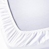 Brushed Microfiber Fitted Sheet Only, Super Soft Hotel Quality Fitted Sheet with Deep Pocket - NTBAY - image 2 of 4