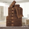 Luxury Egyptian Quality Cotton Heavyweight Ultra-Plush Towel Set by Blue Nile Mills - 2 of 4