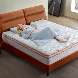 VYNXARIA Full Size Mattress 10 Inch Hybrid Memory Foam Full Mattress in a Box with Pocket Spring 10" Medium Firm Mattresses - 1 of 4