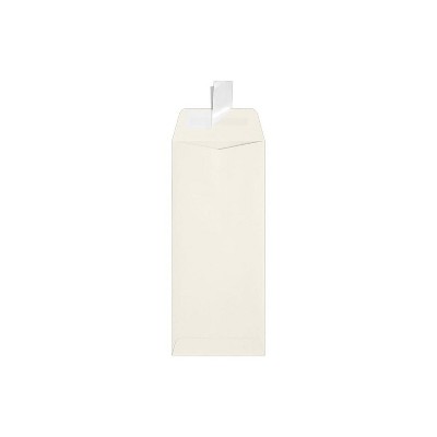 JAM Paper Self Seal #10 Policy Envelope 4 1/8" x 9 1/2" Natural 50/Pack (7716-NPC-50)