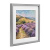 Stupell Industries Lavender Field Hills Framed Print Under Glass - 2 of 4