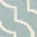 light blue/ivory