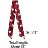 Allegra K Women's Narrow Hair Wrist Scarf Neckerchief - 3 of 4