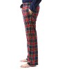 #followme Ultra Soft Fleece Men's Plaid Pajama Pants with Pockets - 2 of 3