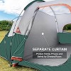 Anybear 10 Person Camping Tent 14x11FT Green Windproof - 3 of 4