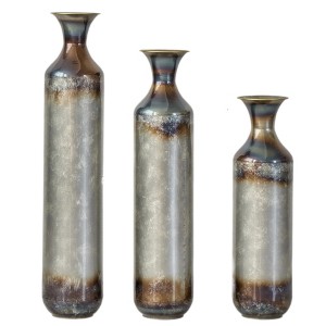 Racxily 3-Piece Floor Vase Set, Decorative Home Accent Furniture for Interior Design - 1 of 4