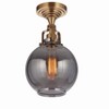 Craftmade Lighting State House 1 - Light Semi-Flush Mount in  Vintage Brass - 2 of 3