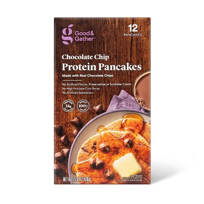 Chocolate Chip Protein Frozen Pancakes - 12ct - Good & Gather™