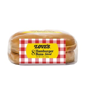 Love's Hamburger Buns - 15oz / 8pk - 1 of 1