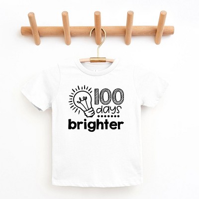 The Juniper Shop 100 Days Brighter Toddler Short Sleeve Tee