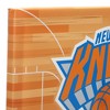 Nba New York Knicks Court Canvas Wall Sign : Target