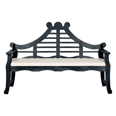 Azusa Bench Dark Gray - Safavieh