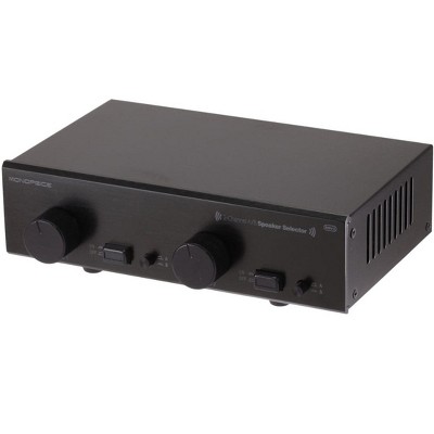 Photo 1 of Monoprice Dual Source 2-Channel A/B Speaker Selector With Volume Control, Up To 100 Watts Per Channel