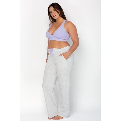 Smart & Sexy Boyfriend Lounge Pant Light Grey Heather Medium