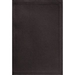 NIV Application Bible, Genuine Leather, Calfskin, Black, Red Letter, Thumb Indexed, Comfort Print - (NIV Application Commentary Resources) - 1 of 1