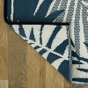 World Rug Gallery Modern Floral Reversible Plastic Indoor and Outdoor Rugs - image 4 of 4