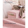 SONGMICS HOME 43.3" Storage Ottoman Bench 27 Gal (103 L) Capacity End-of-Bed Bench Ottoman with Storage for Bedroom - 4 of 4
