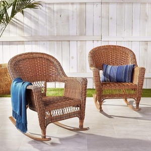 HomeStock Lakeside Living Chair - Set Of 2, Patio Chair, Outdoor Rocking Chair - 1 of 4