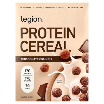 Legion Athletics, Protein Cereal, Chocolate Crunch, 8.46 oz