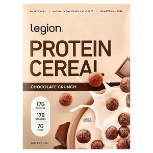 Legion Athletics, Protein Cereal, Chocolate Crunch, 8.46 oz - 1 of 2