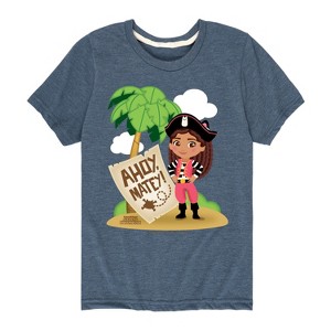 Boys' - Gabby's Dollhouse - Gab Ahoy Matey Short Sleeve Graphic T-Shirt - 1 of 4