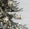 Whisen 5x3.5x4" Cardboard Lited Tent Ornament, Decorative Hanging Christmas Tree Ornaments, Set of 6 - Multicolor - 2 of 4