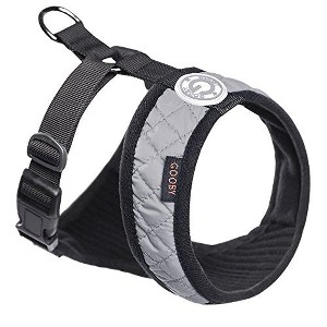 Gooby Fashion Vest Harness for Broad Chested Dogs, Gray, Medium - 1 of 1